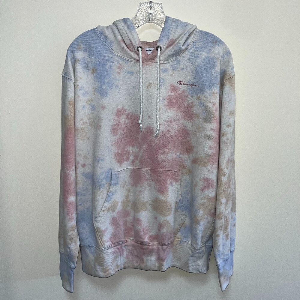 Champion Pastel Tie Dye Sweatshirt Hoodie